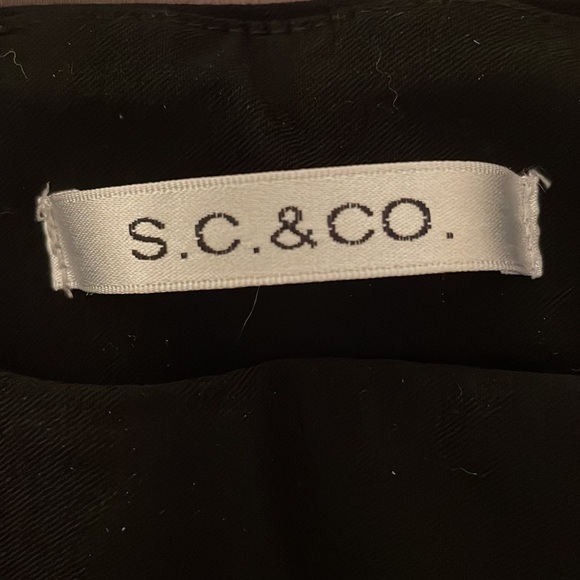 S. C. & Co. Black Dress Pants Size 8 - Picture 5 of 6
